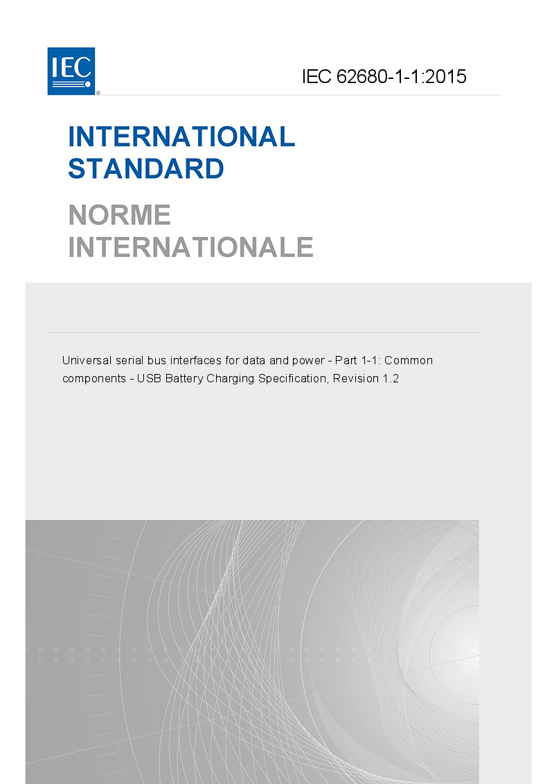 Scrupulous sy holdall IEC 62680-1-1:2015