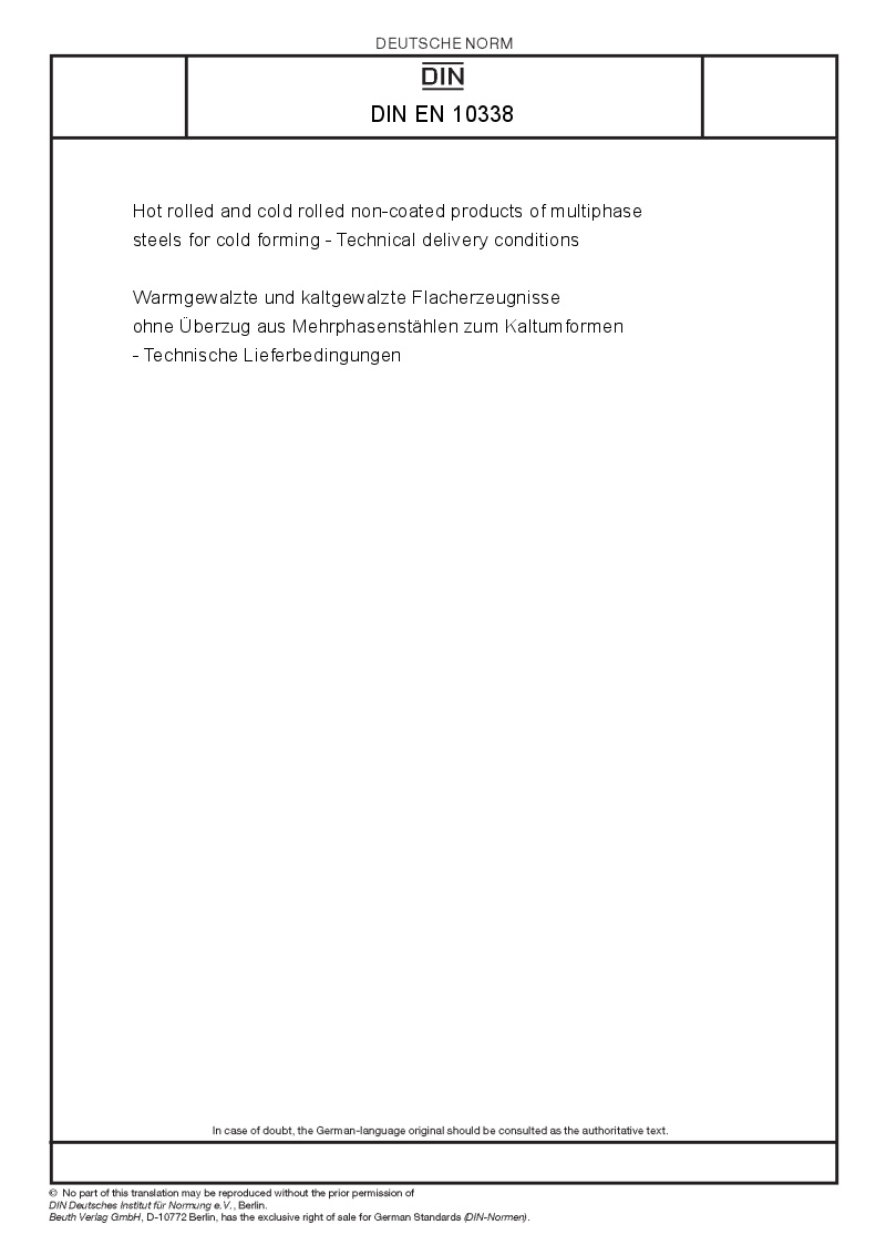 DIN EN 10338