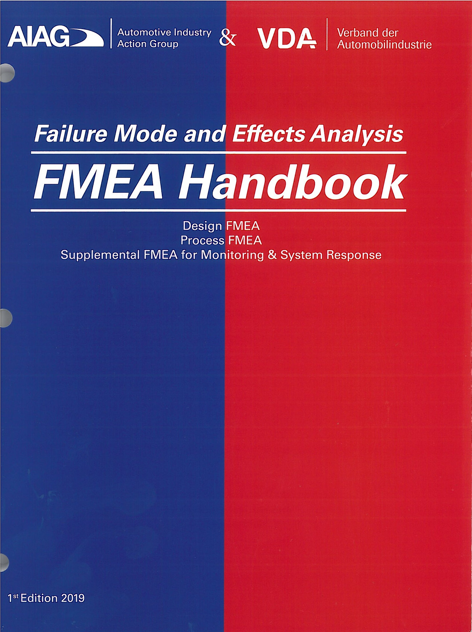 New Aiag Vda Fmea Handbook Failure Mode And Effects Analysis European Standards