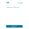 UNE 34031:1958 TRANSPORT OF CITRIC FRUITS.