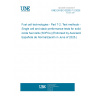 UNE EN IEC 62282-7-2:2025 Fuel cell technologies - Part 7-2: Test methods - Single cell and stack performance tests for solid oxide fuel cells (SOFCs) (Endorsed by Asociación Española de Normalización in June of 2025.)