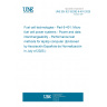 UNE EN IEC 62282-6-401:2025 Fuel cell technologies - Part 6-401: Micro fuel cell power systems - Power and data interchangeability - Performance test methods for laptop computer (Endorsed by Asociación Española de Normalización in July of 2025.)