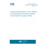UNE EN IEC 60684-2:2025 Flexible insulating sleeving - Part 2: Methods of test (Endorsed by Asociación Española de Normalización in August of 2025.)