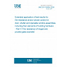 UNE EN 15269-4:2026 - Extended application of test results for fire resistance and/or smoke control for door, shutter and openable window assemblies, including their elements of building hardware - Part 4: Fire resistance of hinged and pivoted glass doorsets' UNE EN 15269-4:2026 - Extended application of test results for fire resistance and/or smoke control for door, shutter and openable window assemblies, including their elements of building hardware - Part 4: Fire resistance of hinged and pivoted glass doorsets'