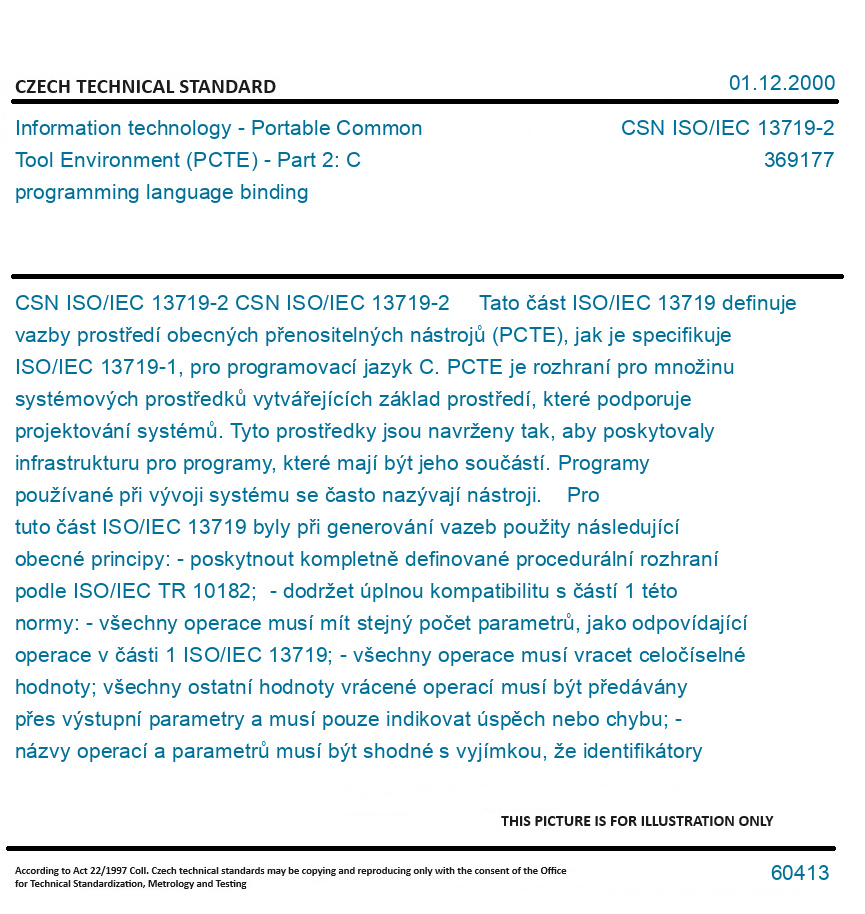 CSN ISO/IEC 13719-2 - Information technology - Portable Common Tool ...
