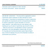 CSN EN 901 - Chemicals used for treatment of water intended for human consumption - Sodium hypochlorite