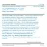 CSN EN ISO 16486-3 - Plastics piping systems for the supply of gaseous fuels - Unplasticized polyamide (PA-U) piping systems with fusion jointing and mechanical jointing - Part 3: Fittings