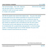 CSN EN IEC 62282-3-202 - Fuel cell technologies - Part 3-202: Stationary fuel cell power systems - Performance test methods for small fuel cell power systems for multiple units operation