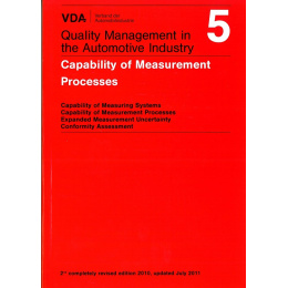 VDA 5 - Capability of Measurement Processes - European Standards