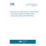 UNE EN ISO 20763:2005 Petroleum and related products - Determination of anti-wear properties of hydraulic fluids - Vane pump method (ISO 20763:2004)