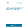 UNE EN ISO 11688-1:2010 Acoustics - Recommended practice for the design of low-noise machinery and equipment - Part 1: Planning (ISO/TR 11688-1:1995)