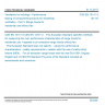 CSN EN 13141-3 - Ventilation for buildings - Performance testing of components/products for residential ventilation - Part 3: Range hoods for residential use without fan