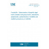 UNE EN 16204:2012 Foodstuffs - Determination of lipophilic algal toxins (okadaic acid group toxins, yessotoxins, azaspiracids, pectenotoxins) in shellfish and shellfish products by LC-MS/MS