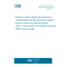 UNE EN 15655-2:2021 Ductile iron pipes, fittings and accessories - Requirements and test methods for organic linings of ductile iron pipes and fittings - Part 2: Thermoplastic Acid Modified Polyolefin (TMPO) lining of pipes