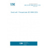 UNE EN ISO 8666:2021/A11:2022 Small craft - Principal data (ISO 8666:2020)