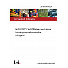 26/30488600 DC Draft BS ISO 24491 Railway applications. Passenger seats for main line rolling stock