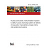 BS IEC 60988:2009 Nuclear power plants. Instrumentation important to safety. Acoustic monitoring systems for detection of loose parts: Characteristics, design criteria and operational procedures