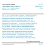 CSN EN 14972-1 - Fixed firefighting systems - Water mist systems - Part 1: Design, installation, inspection and maintenance
