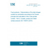 UNE EN ISO 16634-2:2016 Food products - Determination of the total nitrogen content by combustion according to the Dumas principle and calculation of the crude protein content - Part 2: Cereals, pulses and milled cereal products (ISO 16634-2:2016)