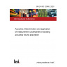 BS EN ISO 12999-2:2020 Acoustics. Determination and application of measurement uncertainties in building acoustics Sound absorption