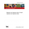 BS ISO 3116:2019 Magnesium and magnesium alloys. Wrought magnesium and magnesium alloys