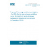 UNE EN IEC 62325-503:2018 Framework for energy market communications - Part 503: Market data exchanges guidelines for the IEC 62325-351 profile (Endorsed by Asociación Española de Normalización in December of 2018.)