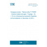 UNE EN 3315:2018 Aerospace series - Titanium alloy TI-P64001 - Solution treated and aged - Forgings - De = 75 mm (Endorsed by Asociación Española de Normalización in December of 2018.)