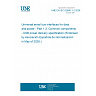 UNE EN IEC 62680-1-2:2026 - Universal serial bus interfaces for data and power - Part 1-2: Common components - USB power delivery specification (Endorsed by Asociación Española de Normalización in May of 2026.) UNE EN IEC 62680-1-2:2026 - Universal serial bus interfaces for data and power - Part 1-2: Common components - USB power delivery specification (Endorsed by Asociación Española de Normalización in May of 2026.)