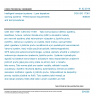 CSN ISO 17361 - Intelligent transport systems - Lane departure warning systems - Performance requirements and test procedures