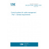 UNE EN 61386-1:2008/A1:2020 Conduit systems for cable management - Part 1: General requirements
