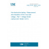 UNE EN ISO 16526-1:2020 Non-destructive testing - Measurement and evaluation of the X-ray tube voltage - Part 1: Voltage divider method (ISO 16526-1:2011)