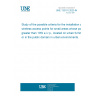 UNE 133101:2025 IN Study of the possible criteria for the installation of wireless access points for small areas whose power is greater than 10W e.i.r.p., located on urban furniture or in the public domain in urban environments.