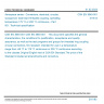 CSN EN 3645-001 - Aerospace series - Connectors, electrical, circular, scoopproof, triple start threaded coupling, operating temperature 175 °C or 200 °C continuous - Part 001: Technical specification