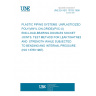 UNE EN ISO 13783:1998 PLASTIC PIPING SYSTEMS. UNPLASTICIZED POLY(VINYL CHLORIDE)(PVC-U) END-LOAD-BEARING DOUBLES SOCKET JOINTS. TEST METHOD FOR LEAKTIGHTNESS AND  STRENGTH WHILE SUBJECTED TO BENDING AND INTERNAL PRESSURE. (ISO 13783:1997).