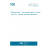 UNE EN 17821:2024 Building valves - Frost resistant taps for outdoor use (FRT) - General technical specification