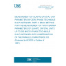 UNE EN 60444-3:1997 Measurement of quartz crystal unit parameters by zero phase technique in a pi-network - Part 3: Basic method for the measurement of two-terminal parameters of quartz crystal units up to 200 MHz by phase technique in a pi-network with compensation of the parallel capacitance C0