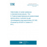 UNE EN 62321-6:2015 Determination of certain substances in electrotechnical products - Part 6: Polybrominated biphenyls and polybrominated diphenyl ethers in polymers by gas chromatography-mass spectrometry (GC-MS) (Endorsed by AENOR in October of 2015.)