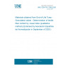 UNE CEN/TR 17509:2020 Materials obtained from End-of-Life Tyres - Granulated rubber - Determination of textile fiber content by visual index (qualitative method) (Endorsed by Asociación Española de Normalización in September of 2020.)