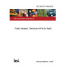 PD CEN/TR 17949:2023 Public transport. Distribution APIs for MaaS