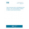 UNE EN 10263-4:2018 Steel rod, bars and wire for cold heading and cold extrusion - Part 4: Technical delivery conditions for steels for quenching and tempering
