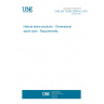 UNE EN 12059:2008+A1:2012 Natural stone products - Dimensional stone work - Requirements