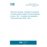 UNE EN ISO 28199-1:2022 Paints and varnishes - Evaluation of properties of coating systems related to the spray application process - Part 1: Vocabulary and preparation of test panels (ISO 28199-1:2021)