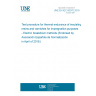 UNE EN IEC 60370:2018 Test procedure for thermal endurance of insulating resins and varnishes for impregnation purposes - Electric breakdown methods (Endorsed by Asociación Española de Normalización in April of 2018.)