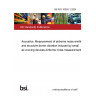 BS ISO 10302-1:2024 Acoustics. Measurement of airborne noise emitted and structure-borne vibration induced by small air-moving devices Airborne noise measurement