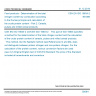 CSN EN ISO 16634-2 - Food products - Determination of the total nitrogen content by combustion according to the Dumas principle and calculation of the crude protein content - Part 2: Cereals, pulses and milled cereal products