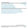 TNI CEN/TR 17063 - Foods of plant origin - Multimethod for the determination of pesticide residues using GC- or LC-based analysis following acetonitrile extraction/partitioning and cleanup by dispersive SPE - Validation data of the modular QuEChERS method