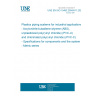 UNE EN ISO 15493:2004/A11:2026 Plastics piping systems for industrial applications - Acrylonitrile-butadiene-styrene (ABS), unplasticized poly(vinyl chloride) (PVC-U) and chlorinated poly(vinyl chloride) (PVC-C) - Specifications for components and the system - Metric series UNE EN ISO 15493:2004/A11:2026 Plastics piping systems for industrial applications - Acrylonitrile-butadiene-styrene (ABS), unplasticized poly(vinyl chloride) (PVC-U) and chlorinated poly(vinyl chloride) (PVC-C) - Specifications for components and the system - Metric series