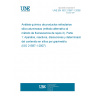 UNE EN ISO 21587-1:2008 Chemical analysis of aluminosilicate refractory products (alternative to the X-ray fluorescence method) - Part 1: Apparatus, reagents, dissolution and gravimetric silica (ISO 21587-1:2007)