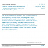 CSN EN ISO 18243 - Electrically propelled mopeds and motorcycles - Test specifications and safety requirements for lithium-ion battery systems