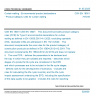 CSN EN 18001 - Curtain walling - Environmental product declarations - Product category rules for curtain walling